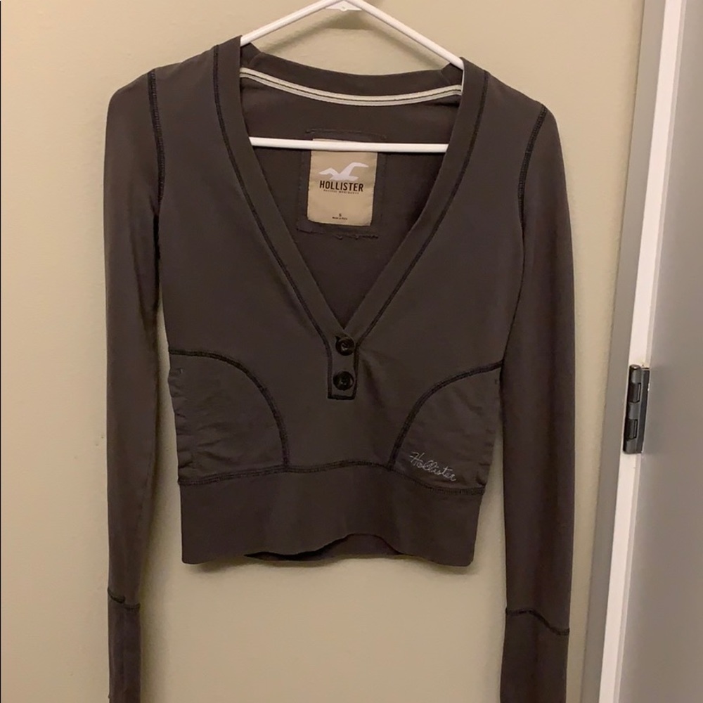 Hollister sweater crop